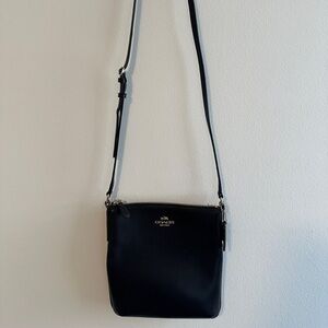 Coach North/south Crossbody in Crossgrain Leather
